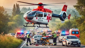 Read more about the article Ensuring Safety During Helicopter Landings at Accident Scenes: A Critical Priority